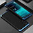 Luxury Aluminum Metal Cover Case 360 Degrees for Xiaomi Poco X4 NFC Blue and Black