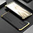 Luxury Aluminum Metal Cover Case 360 Degrees for Xiaomi Redmi K40 5G Gold and Black