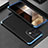 Luxury Aluminum Metal Cover Case 360 Degrees for Xiaomi Redmi Note 13 5G Blue and Black