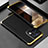 Luxury Aluminum Metal Cover Case 360 Degrees for Xiaomi Redmi Note 13 5G Gold and Black