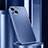 Luxury Aluminum Metal Cover Case 360 Degrees M01 for Apple iPhone 14 Blue