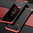 Luxury Aluminum Metal Cover Case 360 Degrees M01 for Oppo Reno5 5G Red and Black