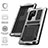 Luxury Aluminum Metal Cover Case 360 Degrees M04 for Samsung Galaxy S24 Ultra 5G