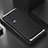 Luxury Aluminum Metal Cover Case 360 Degrees P01 for Huawei Honor 90 Pro 5G Silver and Black