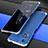 Luxury Aluminum Metal Cover Case 360 Degrees P01 for Xiaomi Mi 11i 5G (2022) Silver and Blue