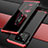 Luxury Aluminum Metal Cover Case 360 Degrees P01 for Xiaomi Mi 13 5G Red and Black