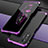 Luxury Aluminum Metal Cover Case 360 Degrees P01 for Xiaomi Poco X4 NFC Purple