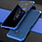 Luxury Aluminum Metal Cover Case 360 Degrees P01 for Xiaomi Redmi Note 9 5G Blue