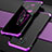 Luxury Aluminum Metal Cover Case 360 Degrees P01 for Xiaomi Redmi Note 9 5G Purple