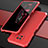 Luxury Aluminum Metal Cover Case 360 Degrees P01 for Xiaomi Redmi Note 9T 5G Red