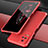 Luxury Aluminum Metal Cover Case 360 Degrees P02 for Xiaomi Redmi K50 5G Red