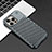 Luxury Aluminum Metal Cover Case 360 Degrees QC3 for Apple iPhone 14 Pro Max Dark Gray