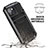 Luxury Aluminum Metal Cover Case 360 Degrees RJ4 for Apple iPhone 14