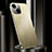 Luxury Aluminum Metal Cover Case for Apple iPhone 13 Mini Gold