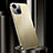 Luxury Aluminum Metal Cover Case for Apple iPhone 14 Gold