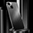 Luxury Aluminum Metal Cover Case for Apple iPhone 15 Black