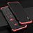 Luxury Aluminum Metal Cover Case for Apple iPhone Xs Red and Black