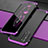 Luxury Aluminum Metal Cover Case for Oppo F15 Purple