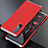 Luxury Aluminum Metal Cover Case for Oppo Find X2 Neo Silver and Red