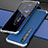 Luxury Aluminum Metal Cover Case for Xiaomi Mi 10 Silver and Blue