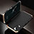 Luxury Aluminum Metal Cover Case M01 for Huawei Honor V30 5G Gold and Black