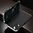 Luxury Aluminum Metal Cover Case M01 for Huawei Honor V30 5G Silver and Black
