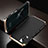 Luxury Aluminum Metal Cover Case M01 for Huawei Honor V30 Pro 5G Gold and Black