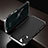 Luxury Aluminum Metal Cover Case M01 for Huawei Honor V30 Pro 5G Silver and Black