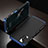 Luxury Aluminum Metal Cover Case M01 for Huawei Honor View 30 Pro 5G Blue and Black