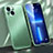 Luxury Aluminum Metal Cover Case M03 for Apple iPhone 14 Plus Green