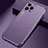 Luxury Aluminum Metal Cover Case M04 for Apple iPhone 13 Pro Max Purple