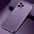 Luxury Aluminum Metal Cover Case M04 for Apple iPhone 13 Pro Purple