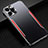 Luxury Aluminum Metal Cover Case M05 for Apple iPhone 13 Pro Red