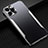 Luxury Aluminum Metal Cover Case M05 for Apple iPhone 14 Pro Silver