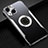 Luxury Aluminum Metal Cover Case M07 for Apple iPhone 13 Mini Silver
