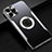 Luxury Aluminum Metal Cover Case M07 for Apple iPhone 14 Pro Silver