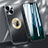 Luxury Aluminum Metal Cover Case M08 for Apple iPhone 14 Black