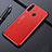 Luxury Aluminum Metal Cover Case T01 for Huawei Nova 4e Red