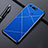 Luxury Aluminum Metal Cover Case T02 for Huawei Honor V20 Blue