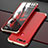 Luxury Aluminum Metal Cover Case T03 for Huawei Honor V20 Gold and Red