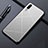Luxury Aluminum Metal Cover Case T04 for Huawei P20 Silver