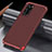 Luxury Aluminum Metal Cover Case T04 for Huawei P40 Red