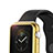 Luxury Aluminum Metal Frame Case A01 for Apple iWatch 38mm Gold