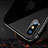 Luxury Aluminum Metal Frame Case for Apple iPhone X Black