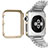 Luxury Aluminum Metal Frame Cover C01 for Apple iWatch 3 38mm Gold