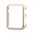 Luxury Aluminum Metal Frame Cover C01 for Apple iWatch 3 38mm Gold