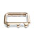 Luxury Aluminum Metal Frame Cover C01 for Apple iWatch 3 38mm Gold