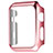 Luxury Aluminum Metal Frame Cover C03 for Apple iWatch 3 38mm Pink