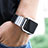 Luxury Aluminum Metal Frame Cover C03 for Apple iWatch 38mm Silver