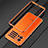 Luxury Aluminum Metal Frame Cover Case A01 for Vivo iQOO 9 Pro 5G Orange